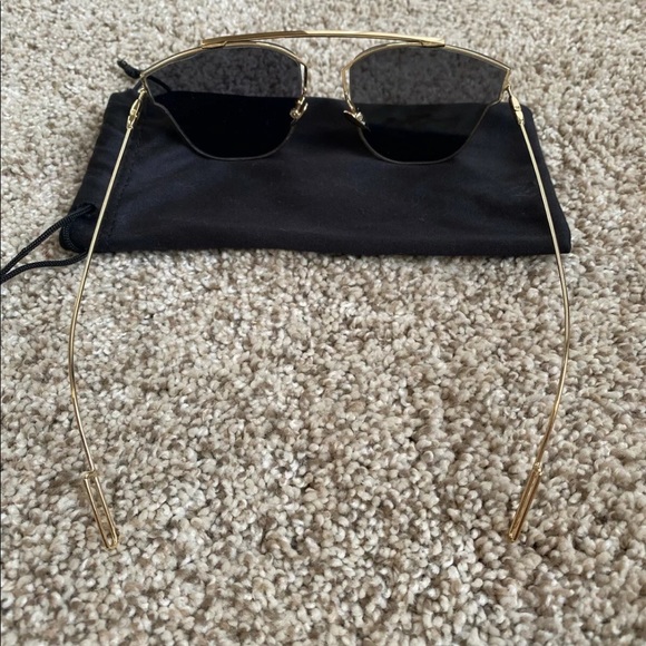 Gold Sunglasses - Picture 2 of 3